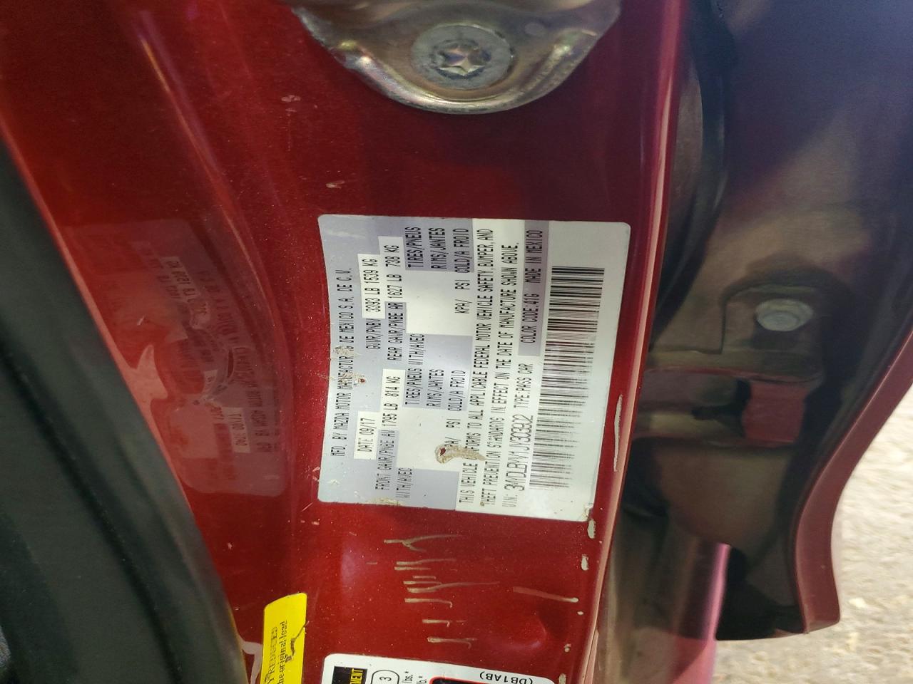 2018 TOYOTA YARIS