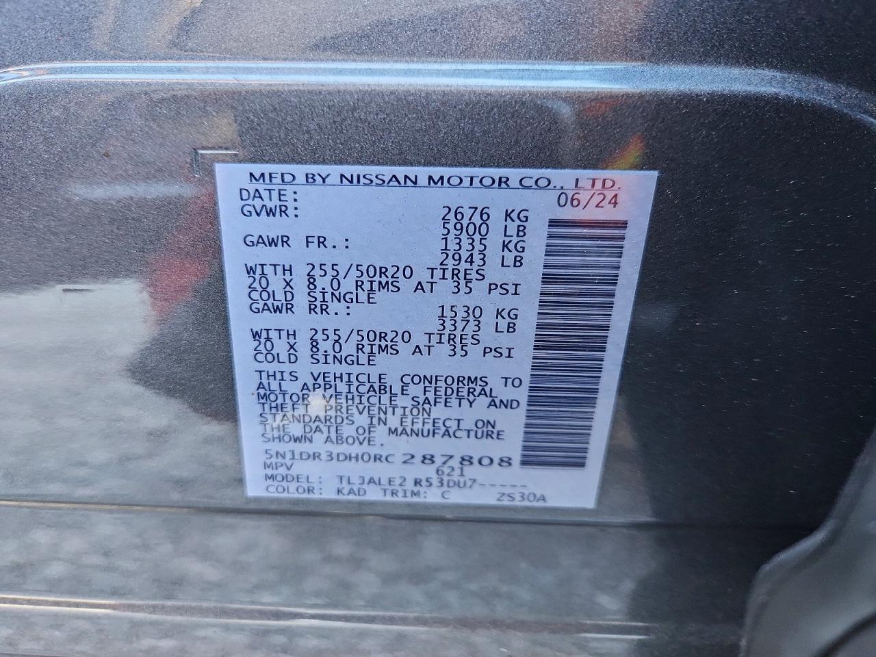 2024 NISSAN PATHFINDER