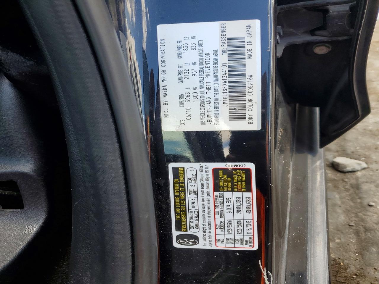 2010 MAZDA 3