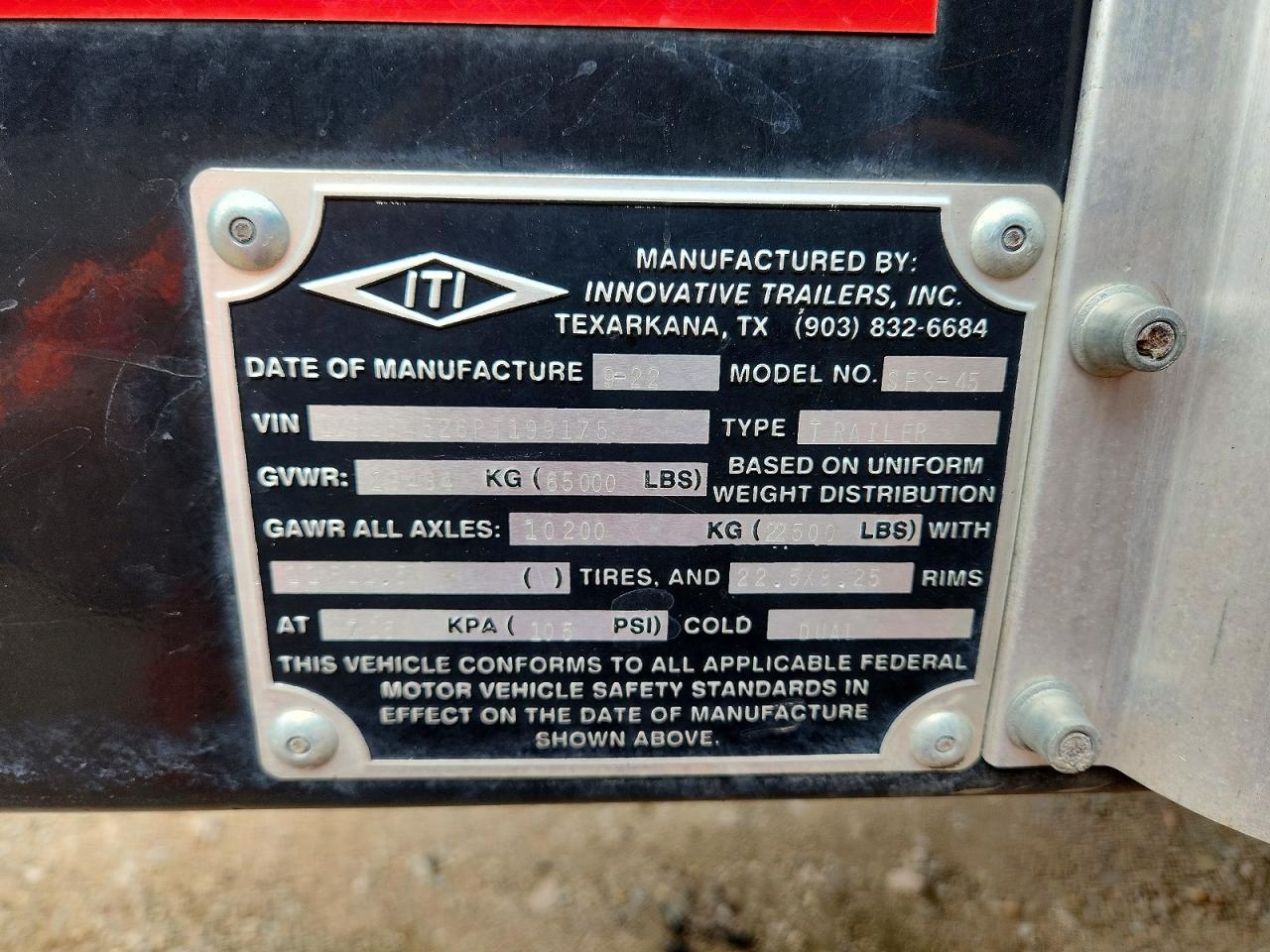 2023 ITI SFS-45