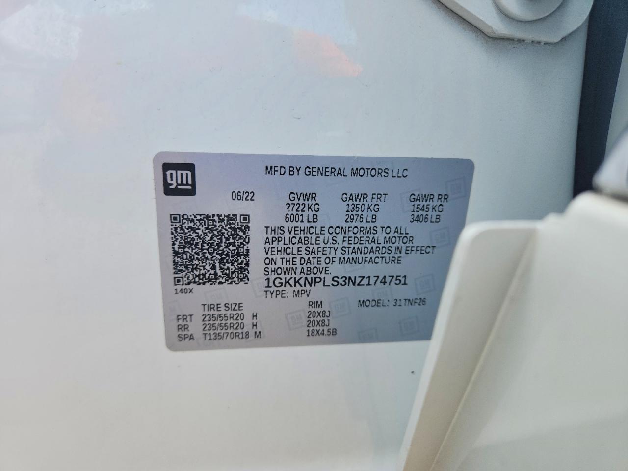 2022 GMC ACADIA DEN