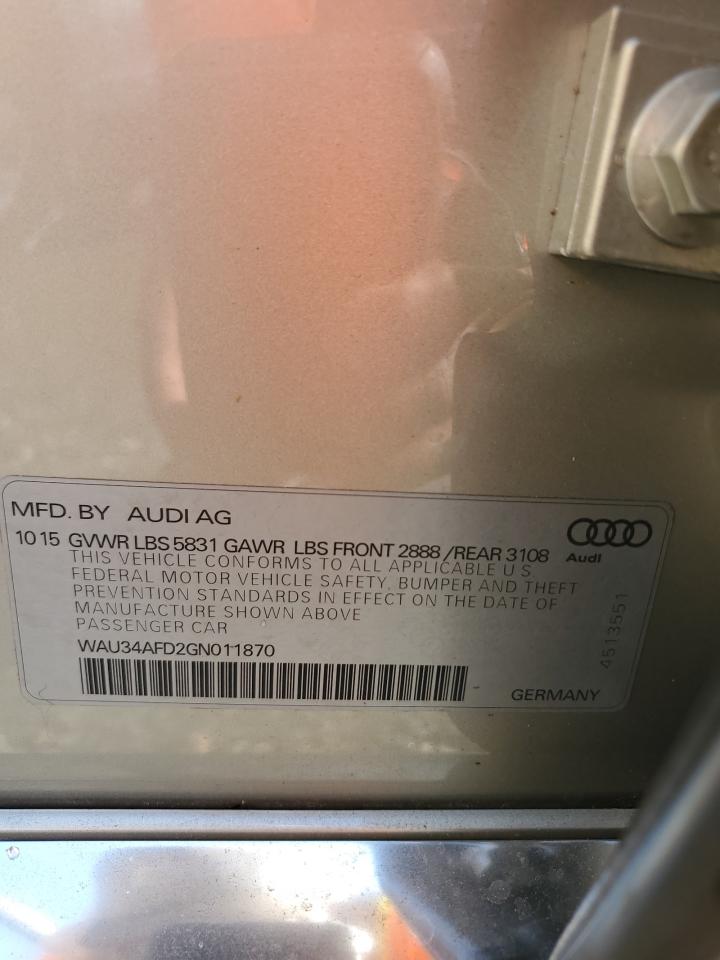 2016 AUDI A8