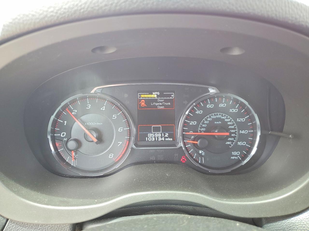 2018 SUBARU WRX