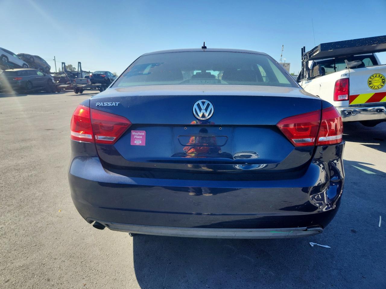 2013 VOLKSWAGEN PASSAT