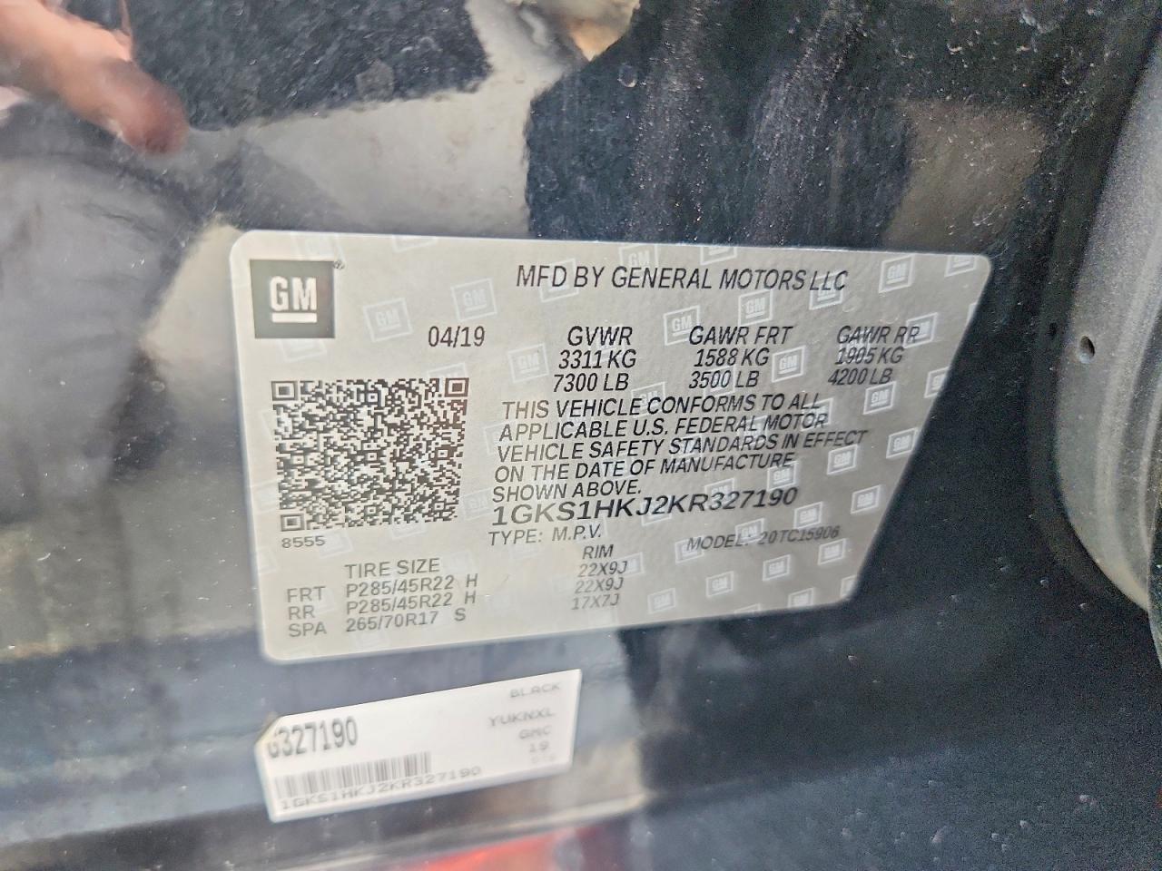 2019 GMC YUKON