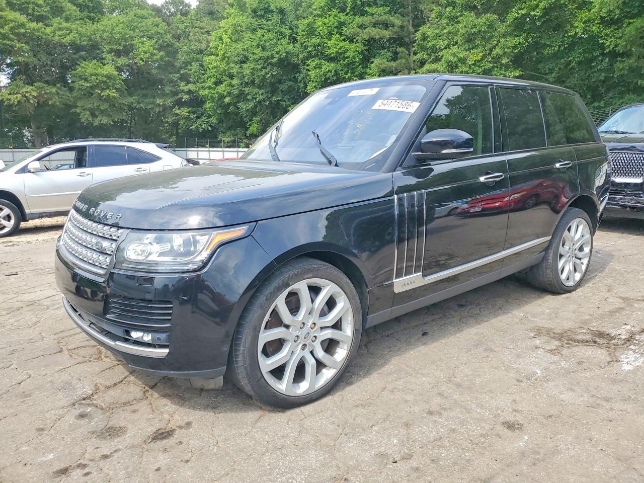 2016 LAND ROVER RANGEROVER