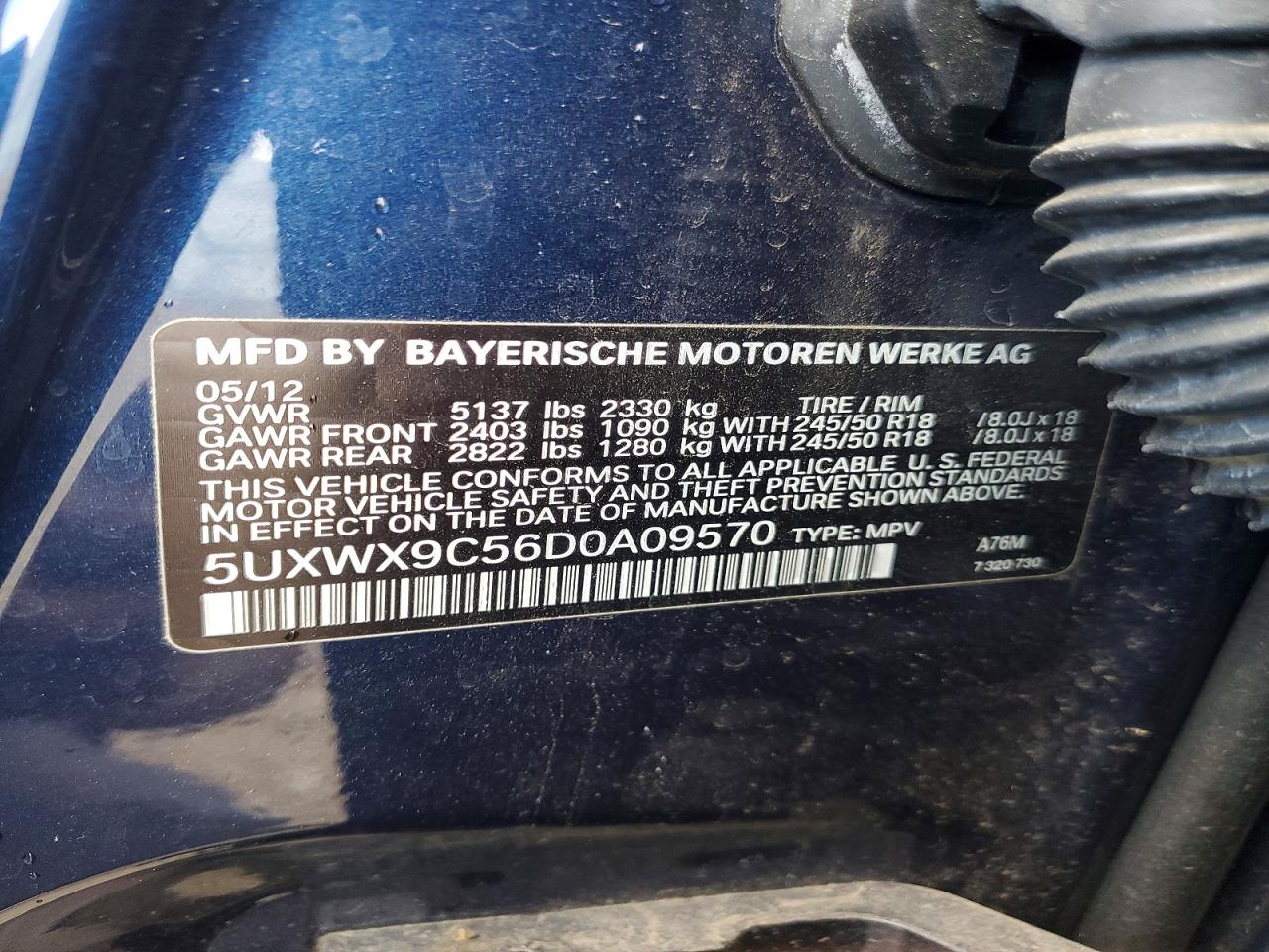 2013 BMW X3