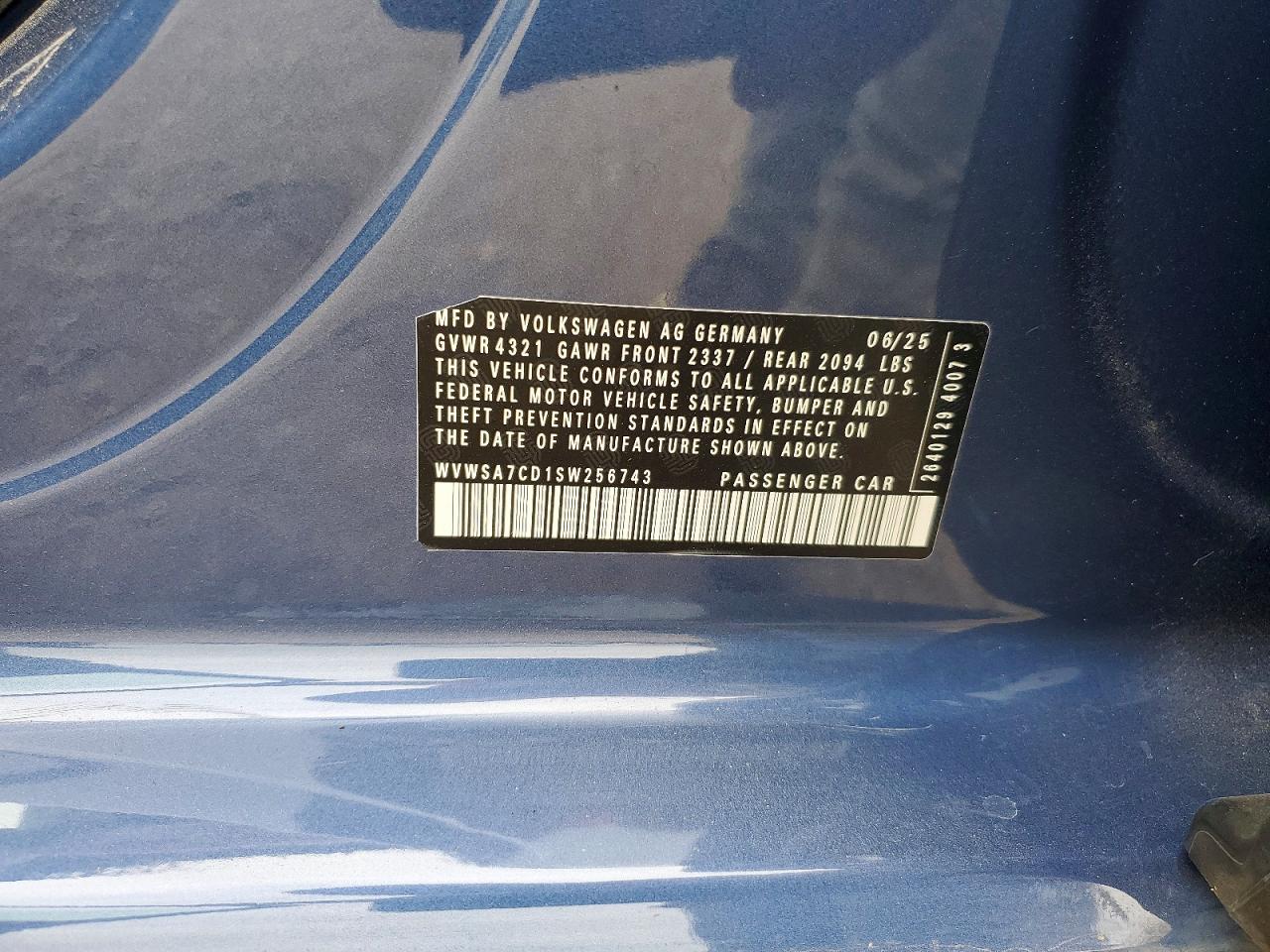 2025 VOLKSWAGEN GTI