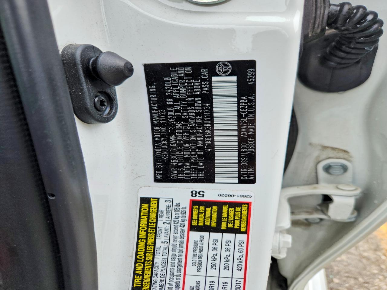 2024 TOYOTA CAMRY