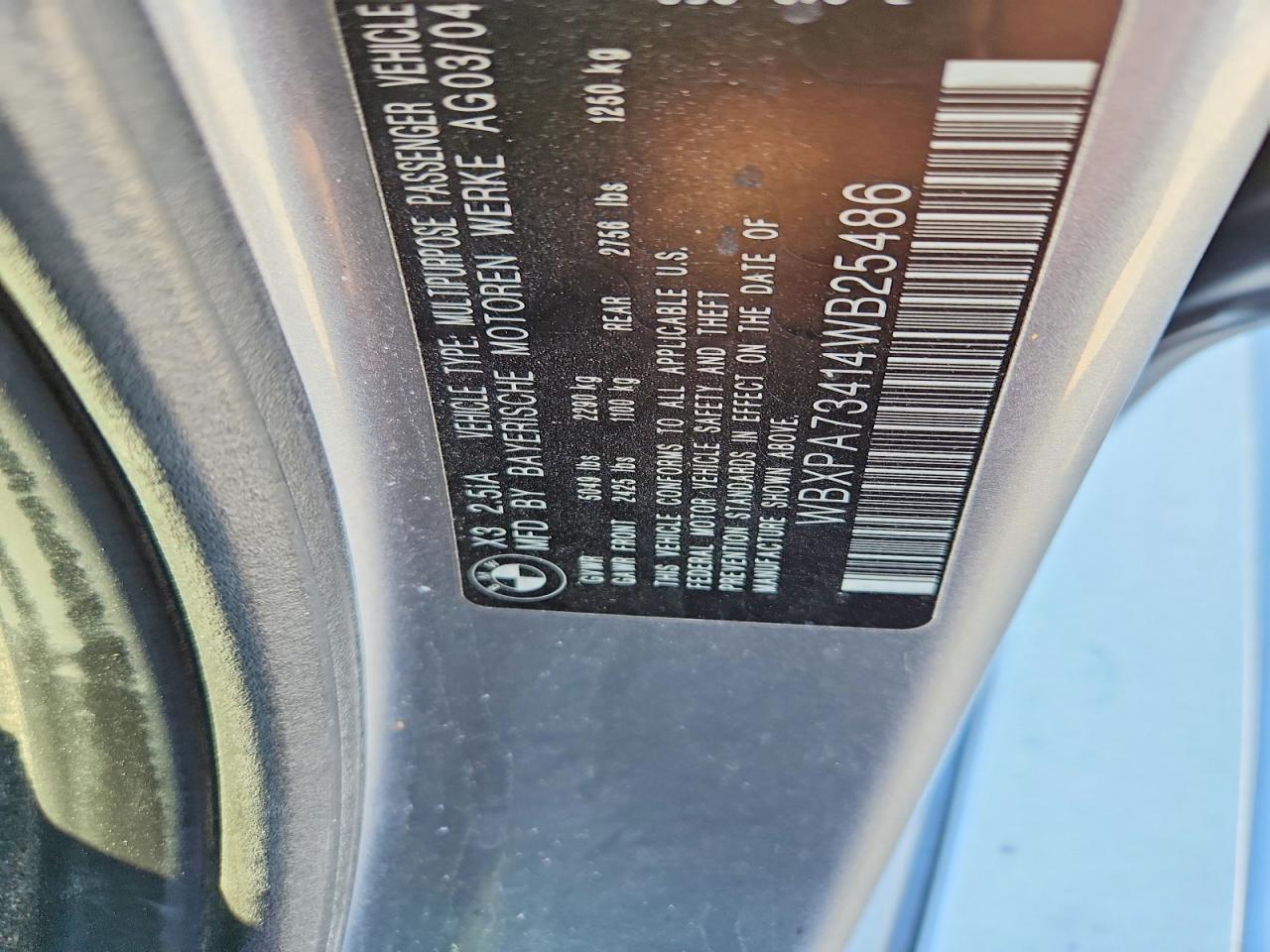 2004 BMW X3
