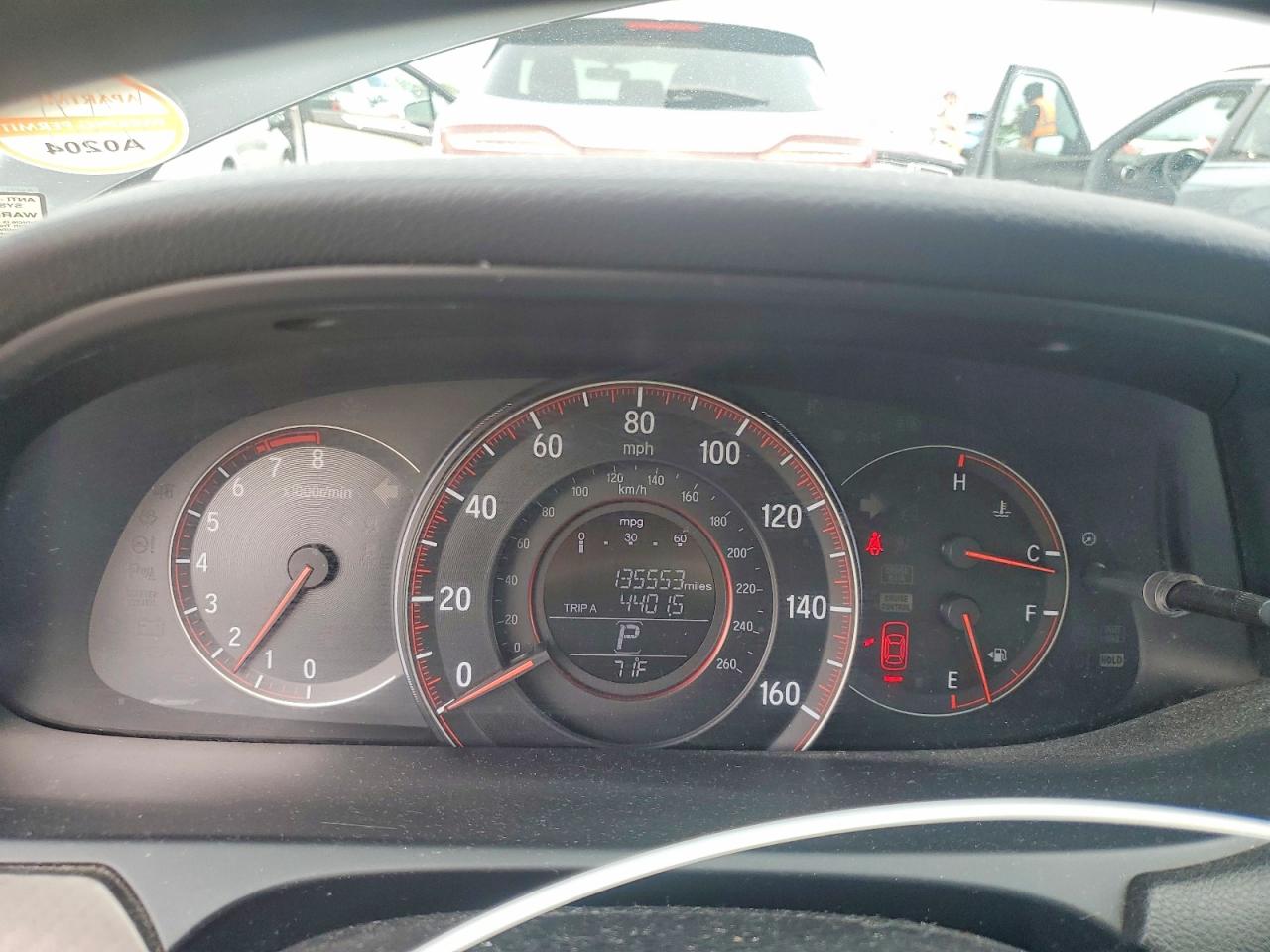 2016 HONDA ACCORD