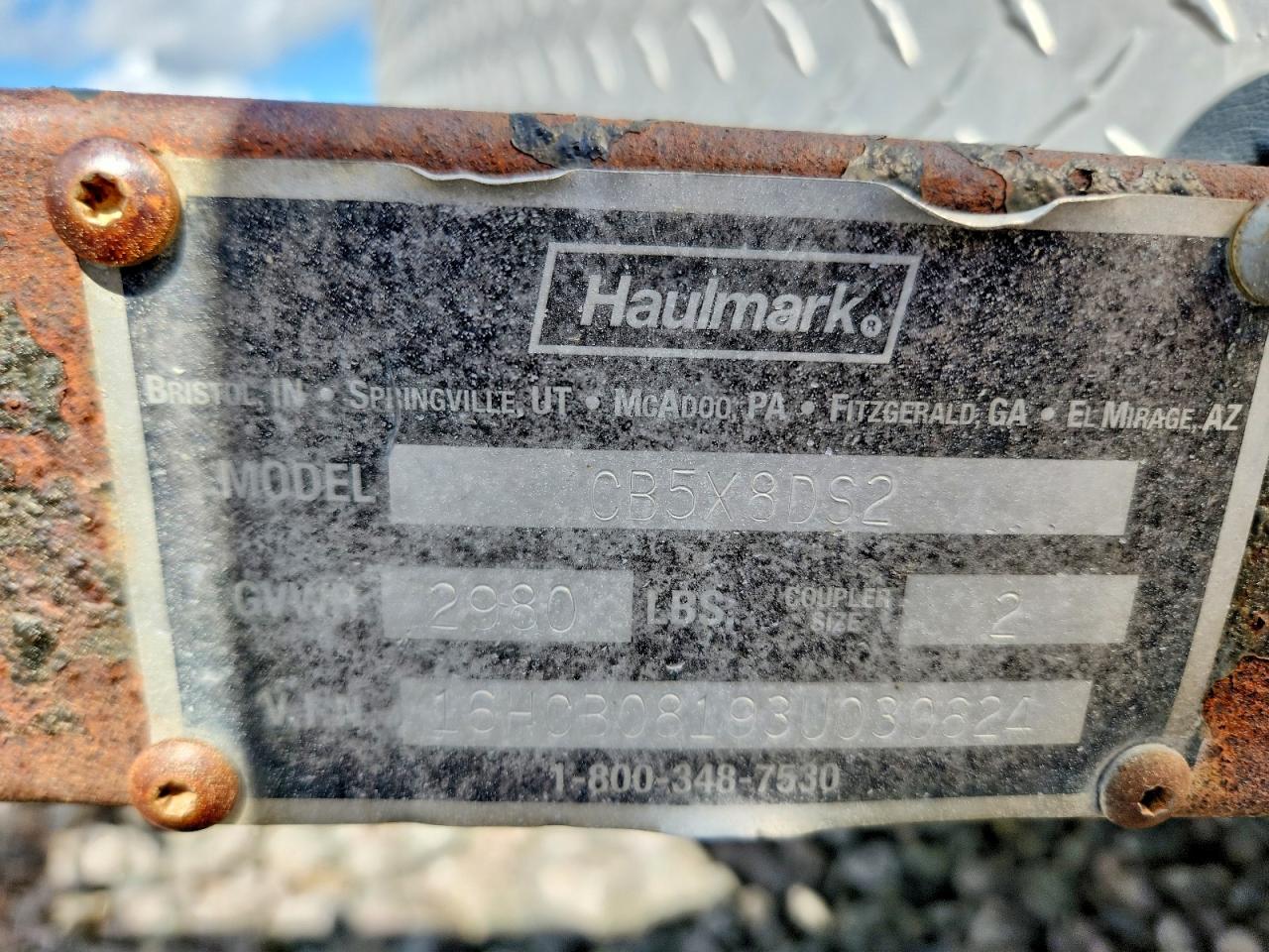2003 HALLMARK CARGO