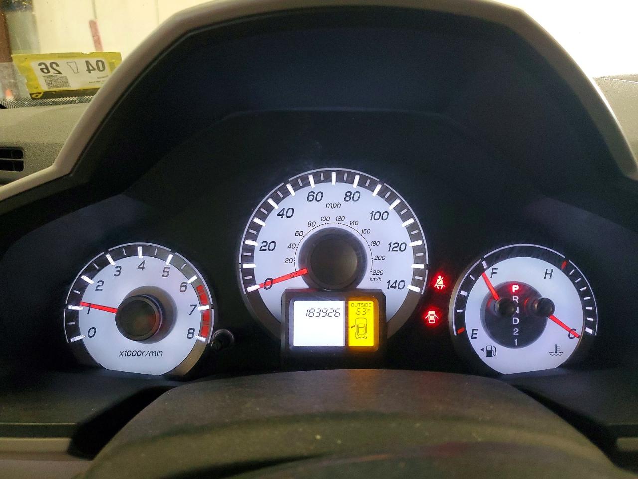 2012 HONDA PILOT