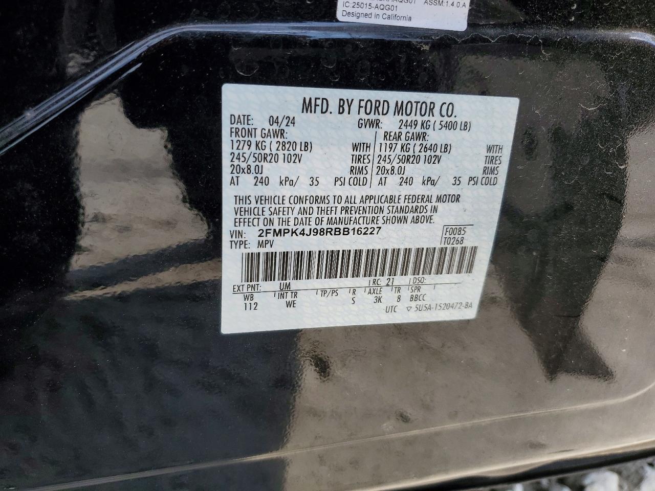 2024 FORD EDGE