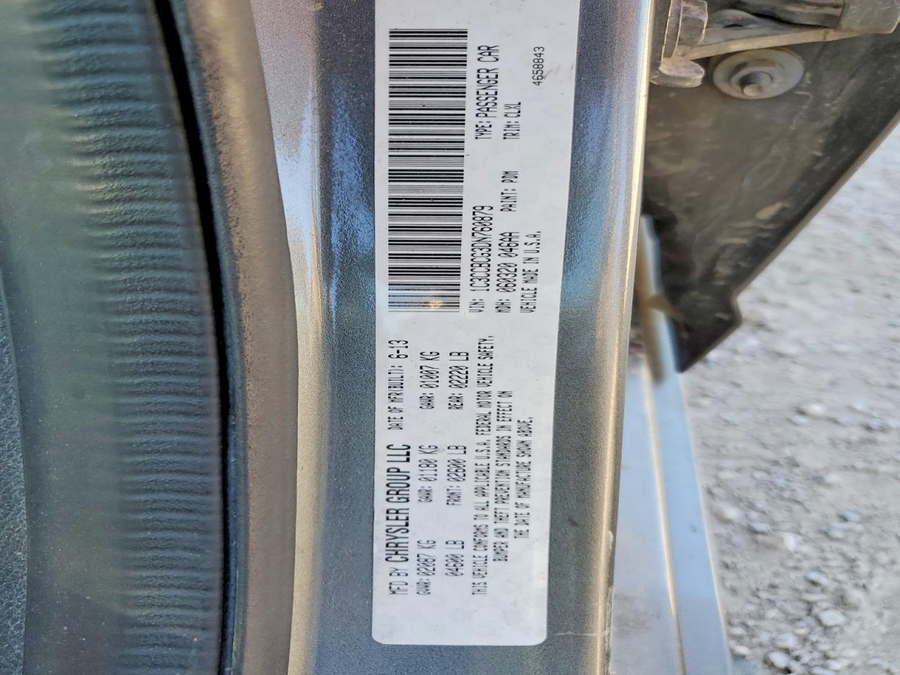 2013 CHRYSLER 200