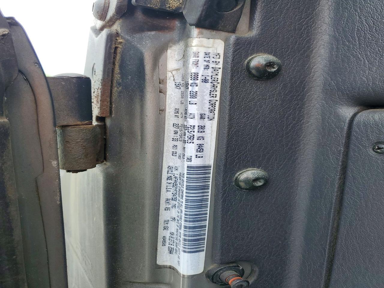 2000 JEEP WRANGLER