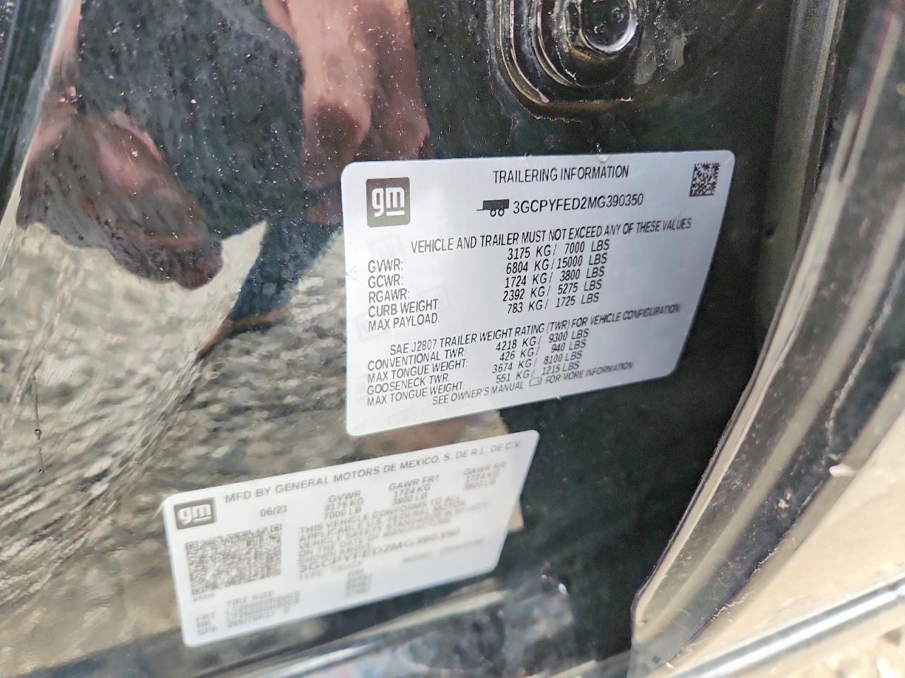 2021 CHEV SILVERADO