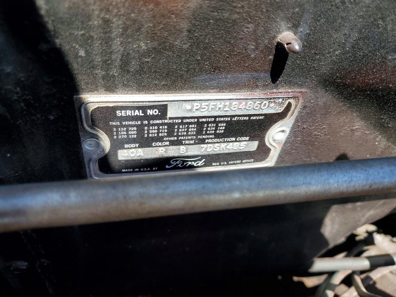 1955 FORD THUNDERBIR