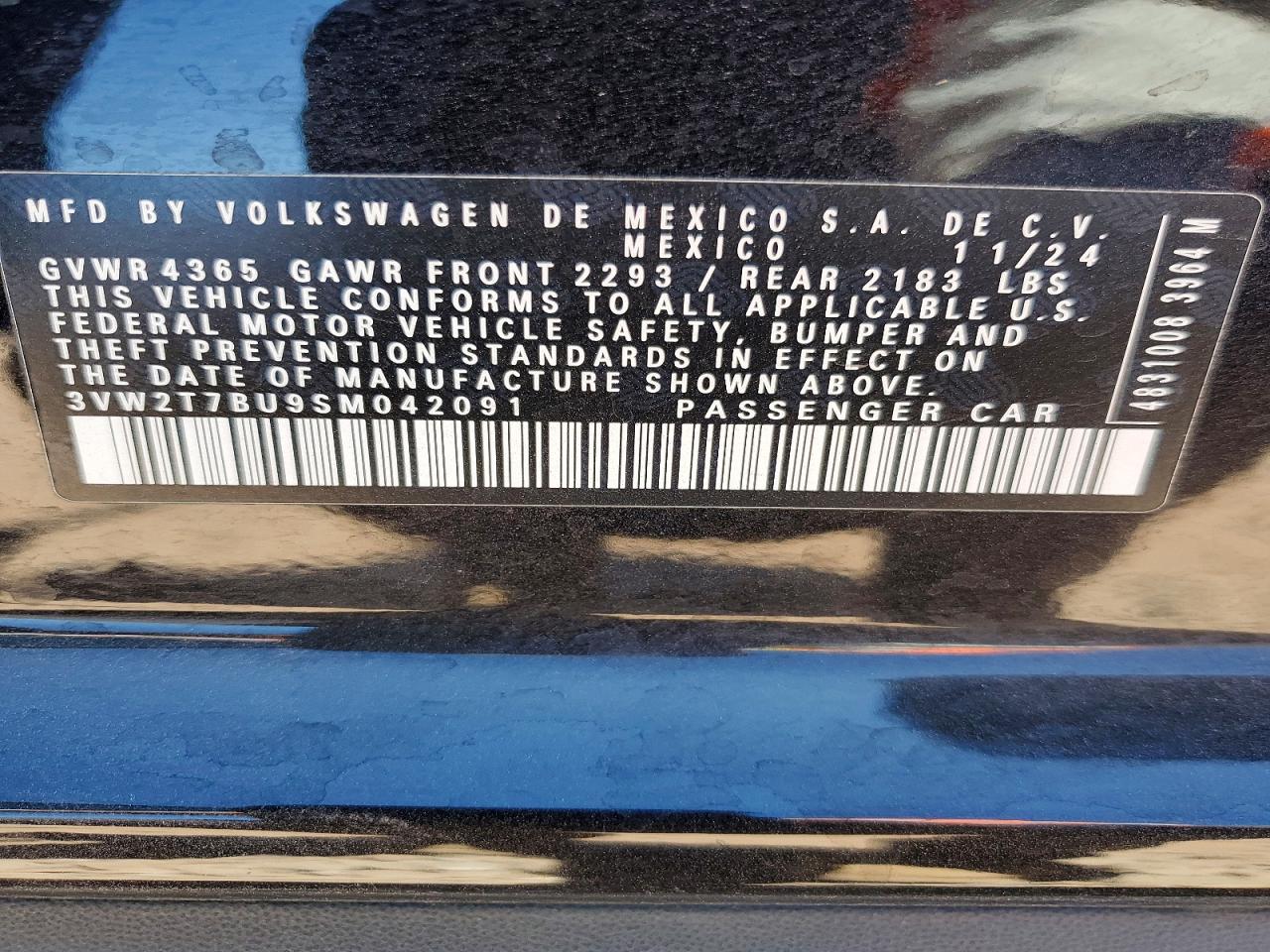 2025 VOLKSWAGEN JETTA