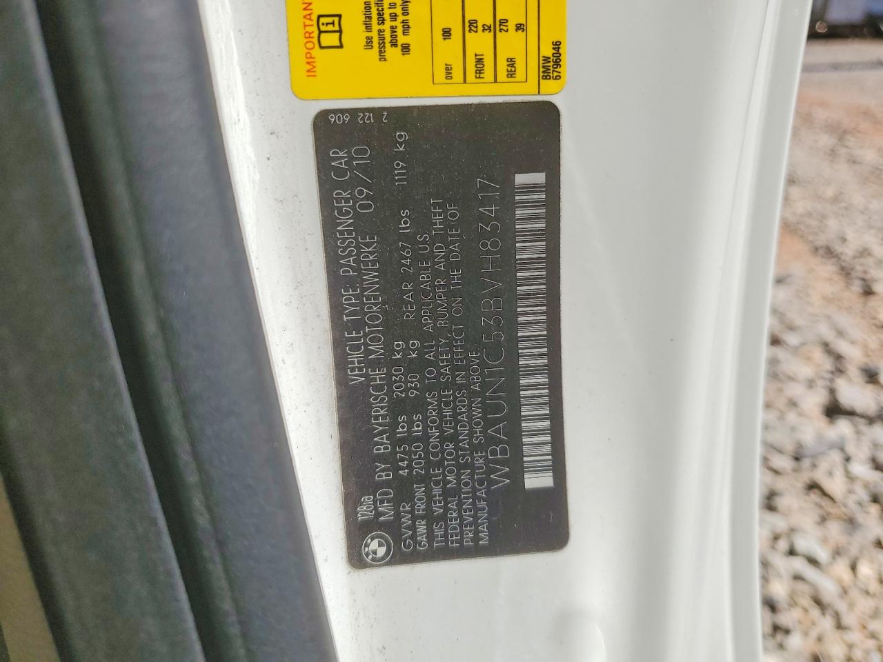 2011 BMW 1 SERIES