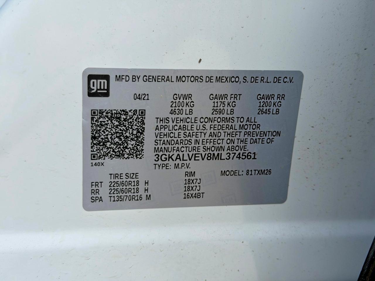 2021 GMC TERRAIN
