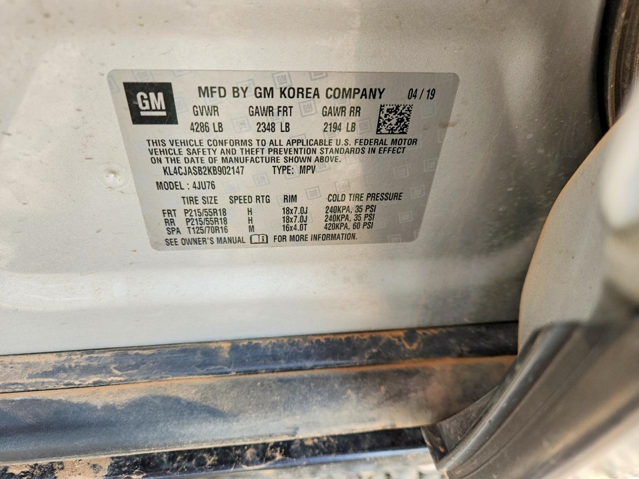2019 BUICK ENCORE