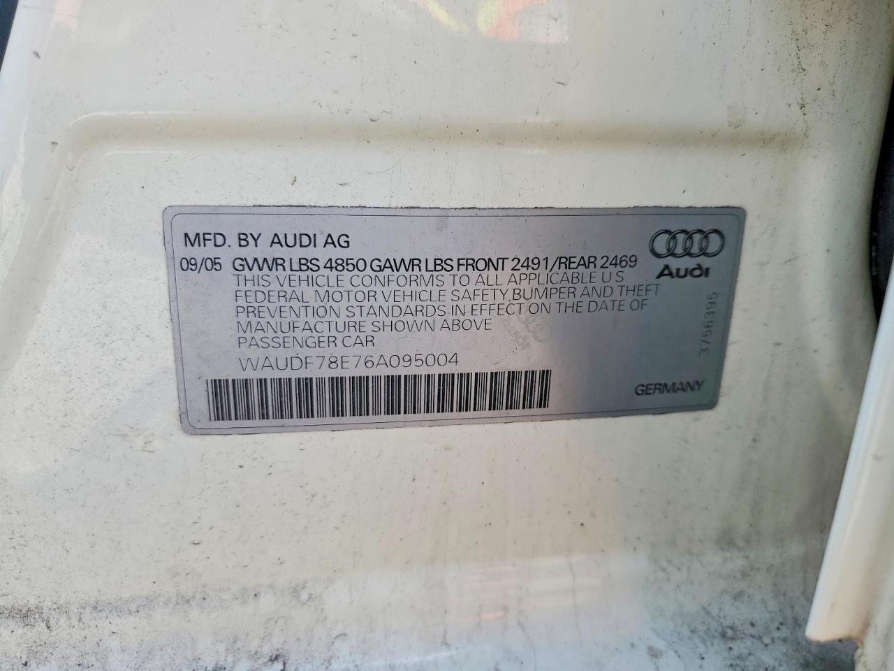 2006 AUDI A4
