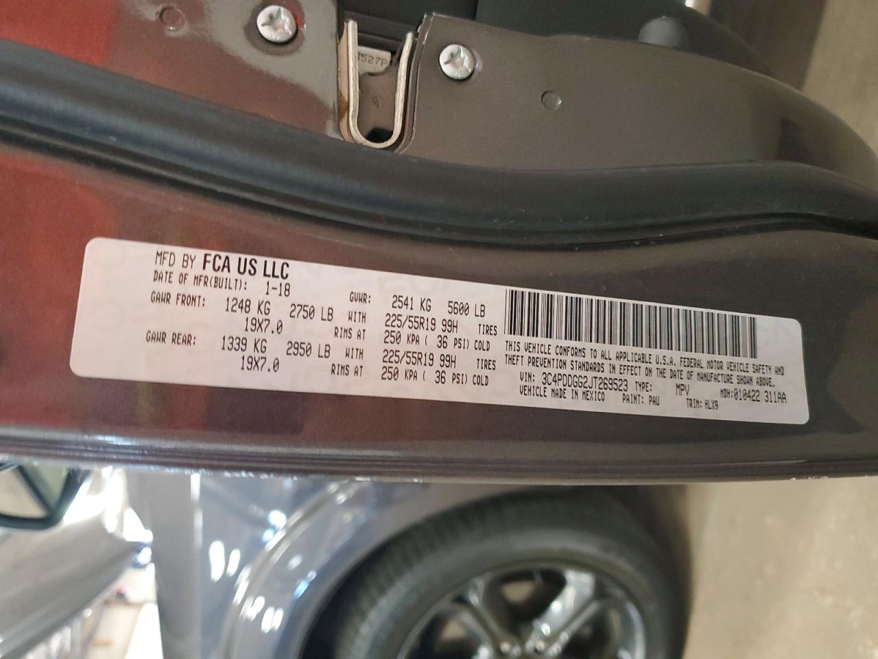 2018 DODGE JOURNEY CR