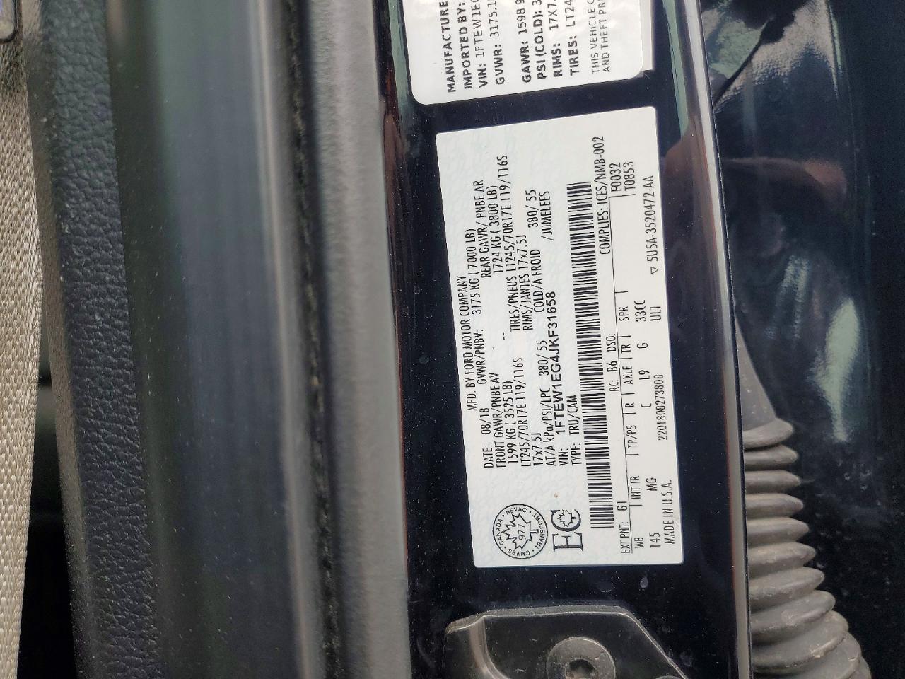 2018 FORD F-150
