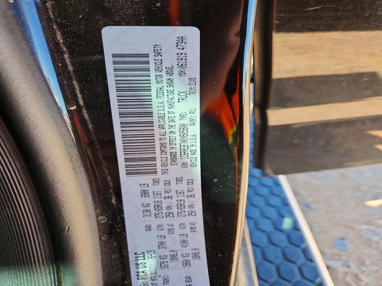 2019 RAM 1500