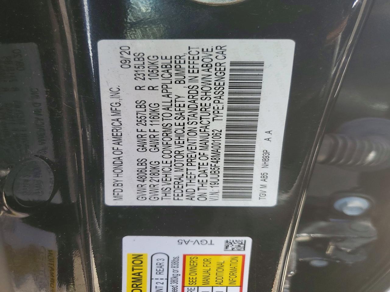2021 ACURA TLX