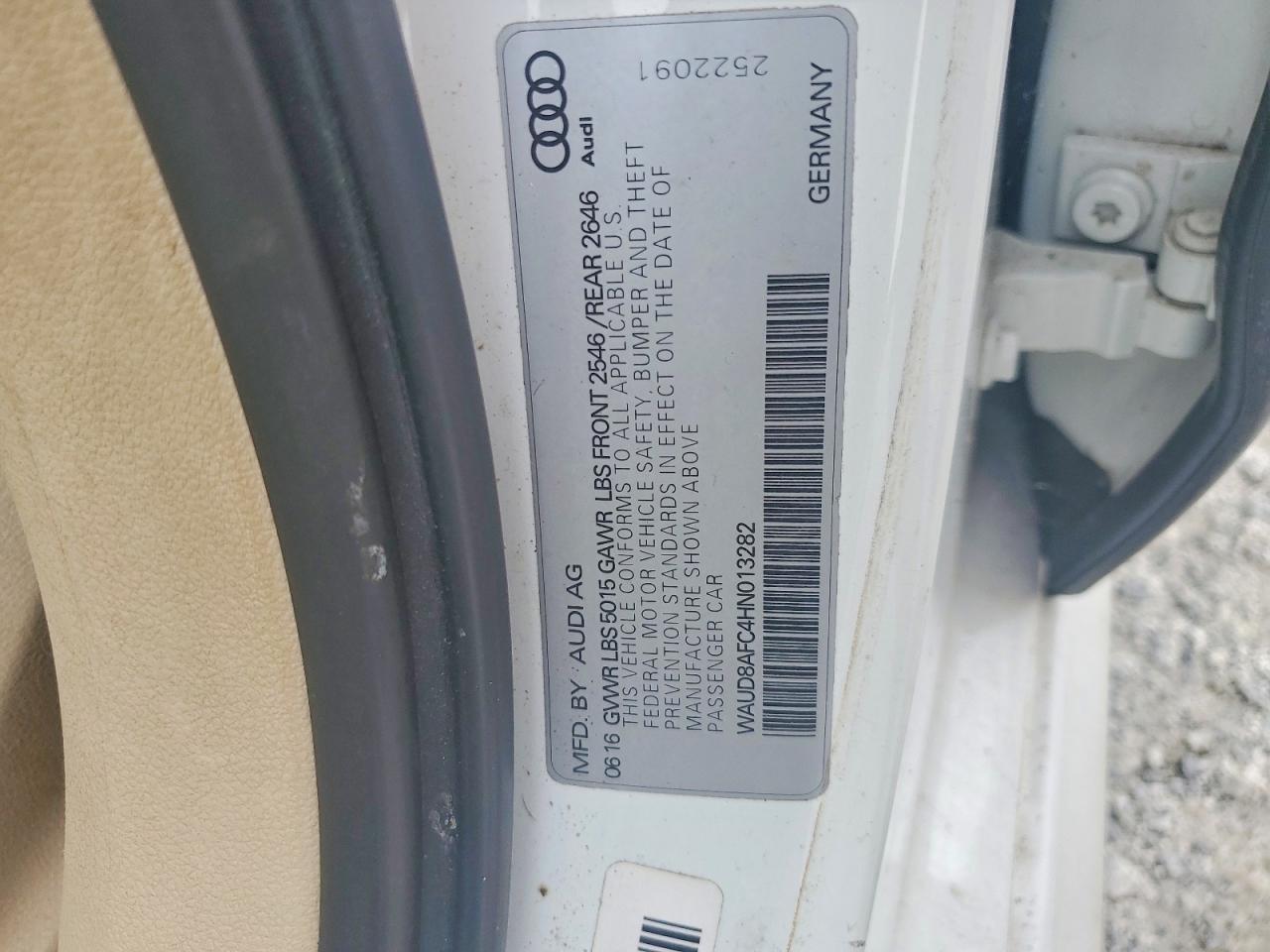 2017 AUDI A6