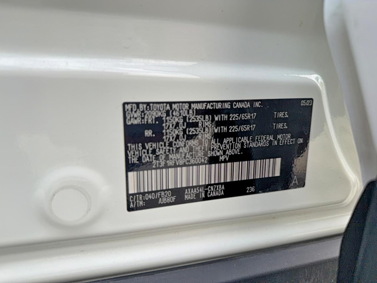 2023 TOYOTA RAV4