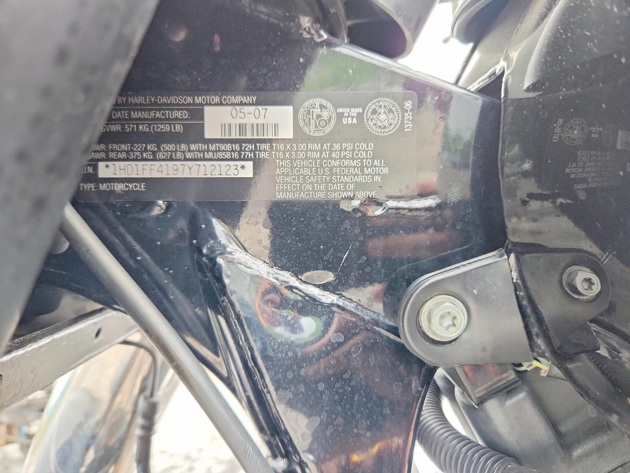 2007 HARLEY-DAVIDSON FL