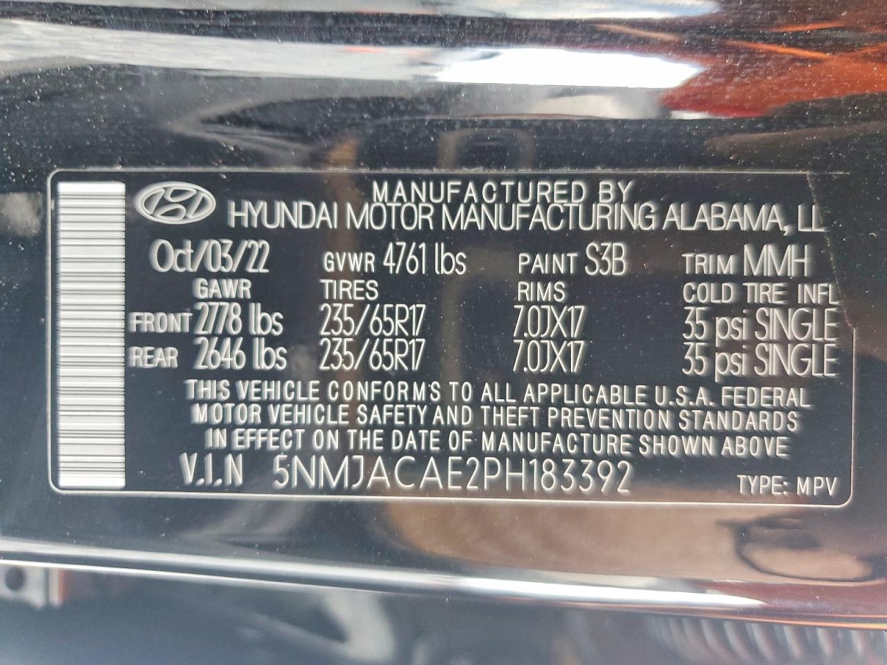 2023 HYUNDAI TUCSON