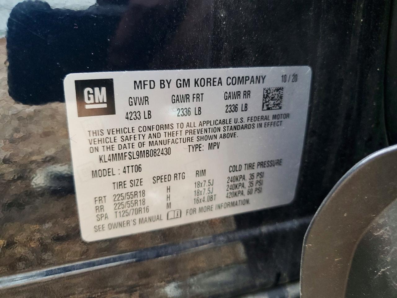 2021 BUICK ENCORE