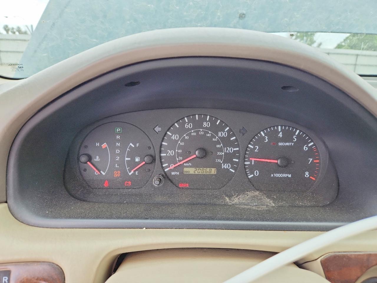 1999 TOYOTA CAMRY SOLA