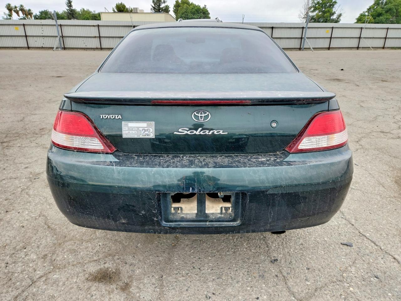 1999 TOYOTA CAMRY SOLA