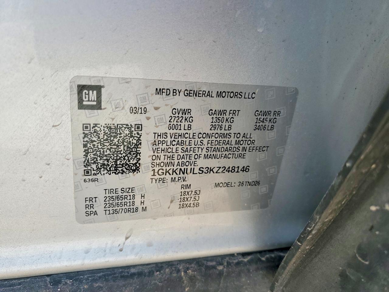 2019 GMC ACADIA