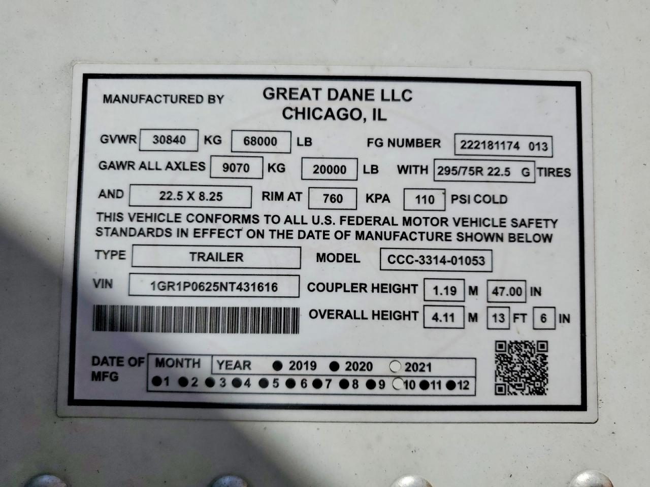 2022 GREAT DANE ALL Models