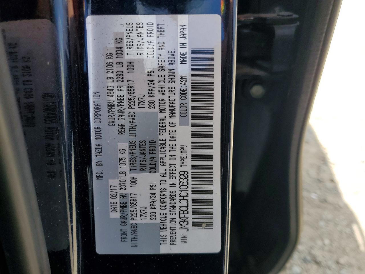 2017 MAZDA CX-5