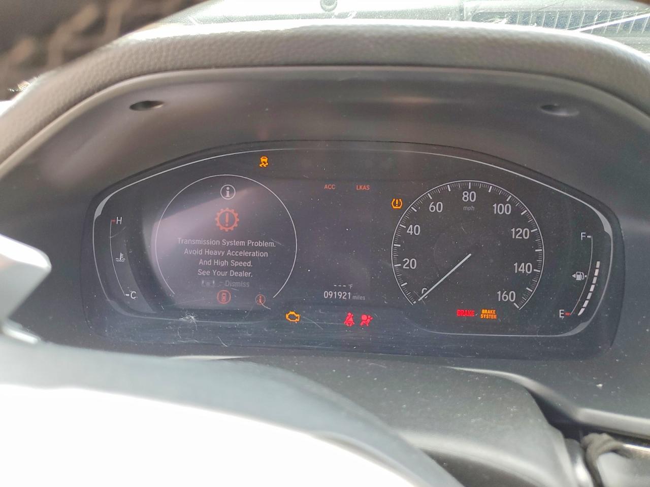 2020 HONDA ACCORD