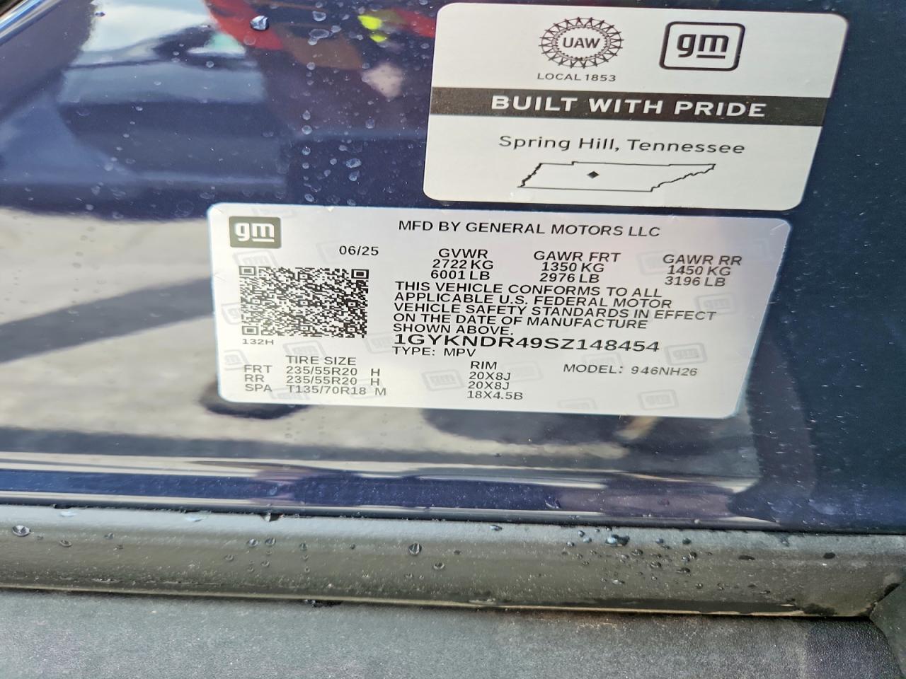 2025 CADILLAC XT5