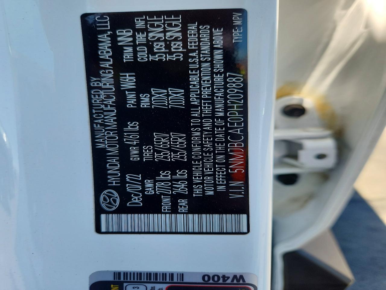 2023 HYUNDAI TUCSON