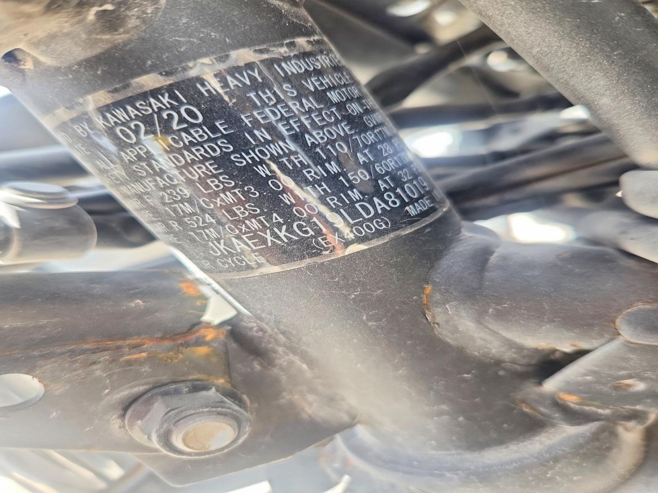 2020 KAWASAKI ALL OTHER