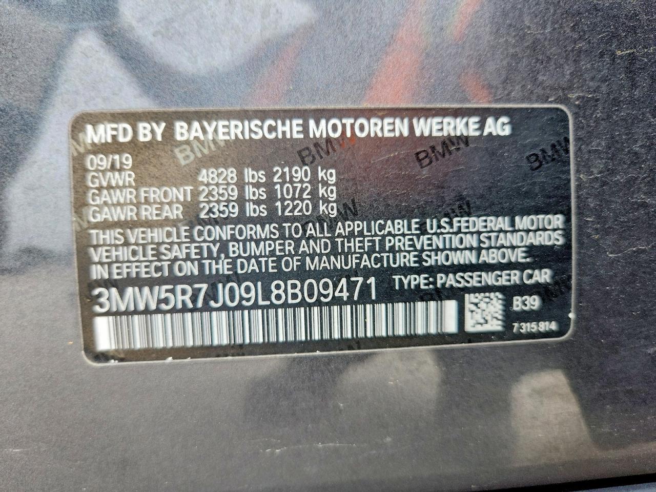 2020 BMW 3 SERIES