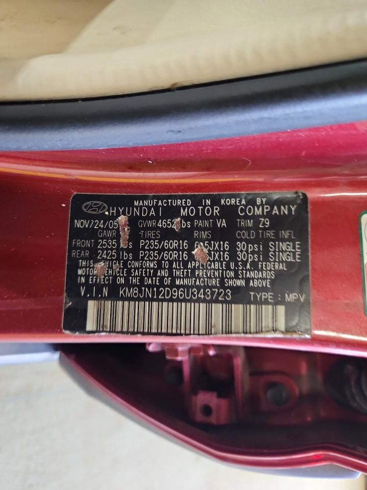 2006 HYUNDAI TUCSON