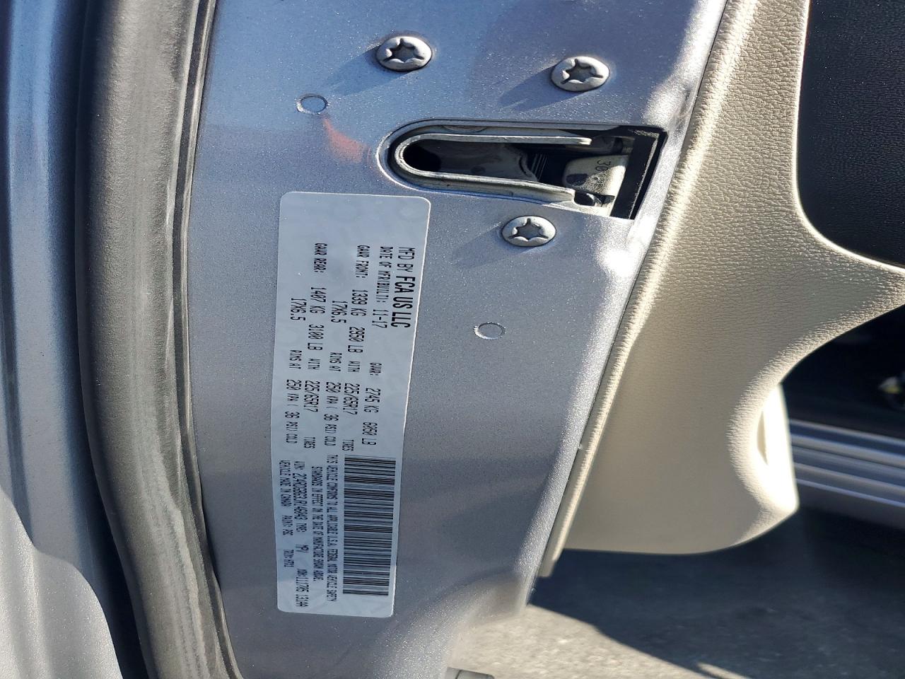 2018 DODGE CARAVAN