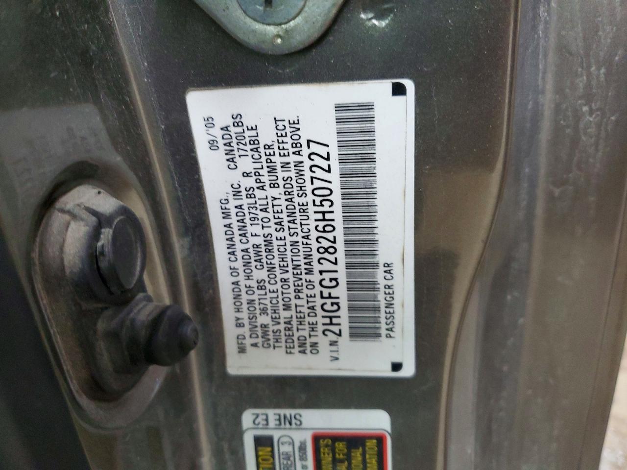 2006 HONDA CIVIC