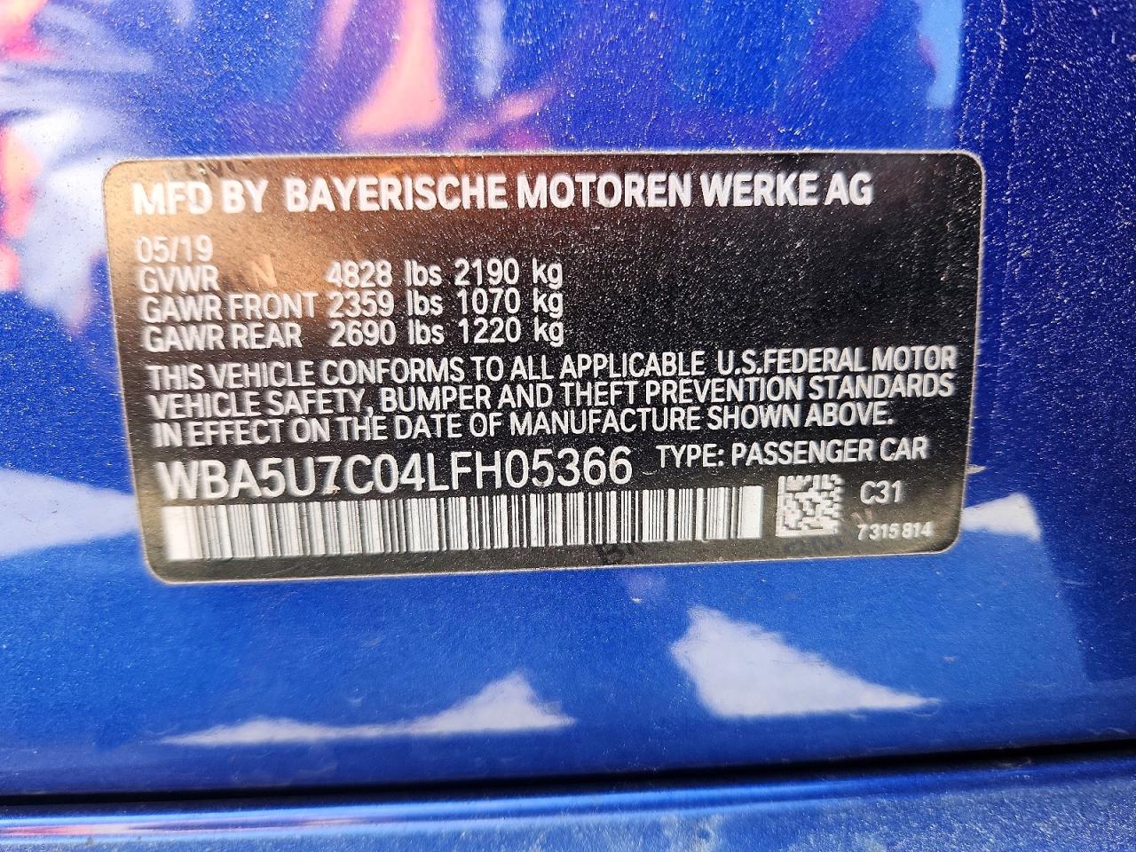 2020 BMW M3